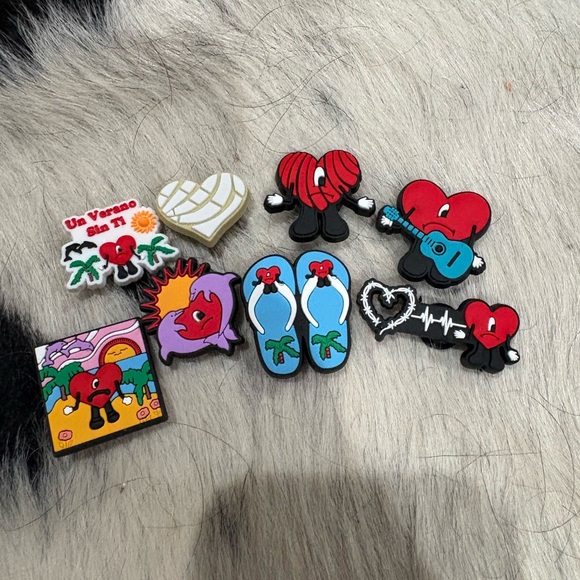 Bad Bunny Croc Charms - Picture 1 of 3